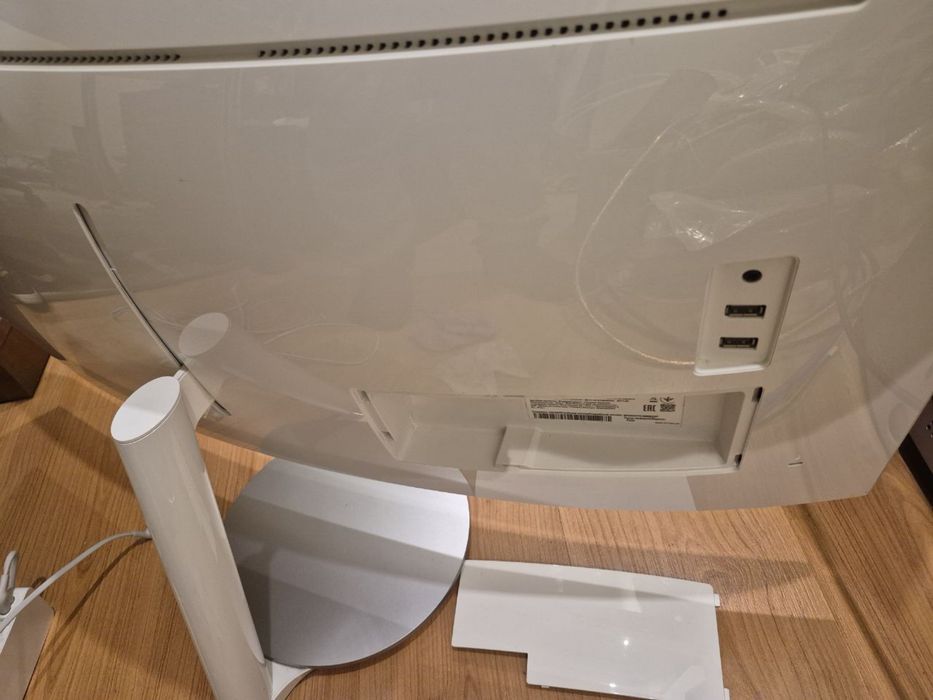 Монітор Samsung 34" C34F791WQI + блок живлення на запчастини