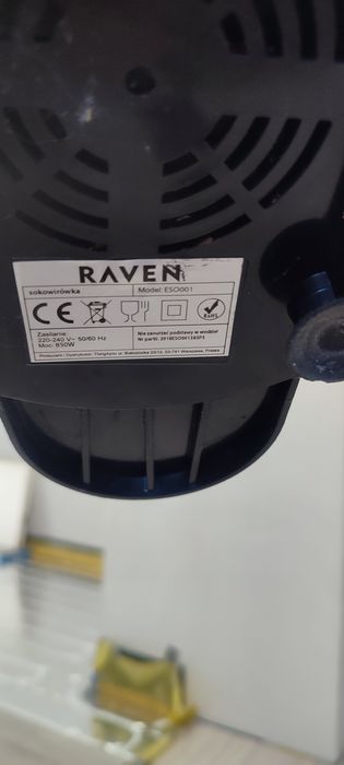 Wyciskarka do soków RAVEN