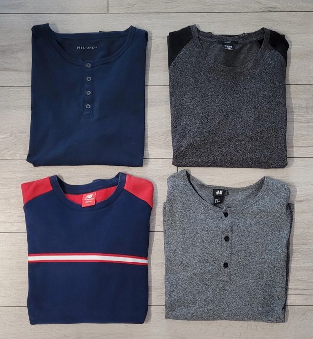 Paka ubrań bluzki bluza New Balance Pier One H&M New Yorker