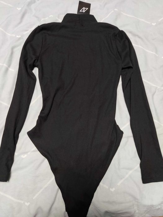 Czarne nowe body z siateczką 36/S