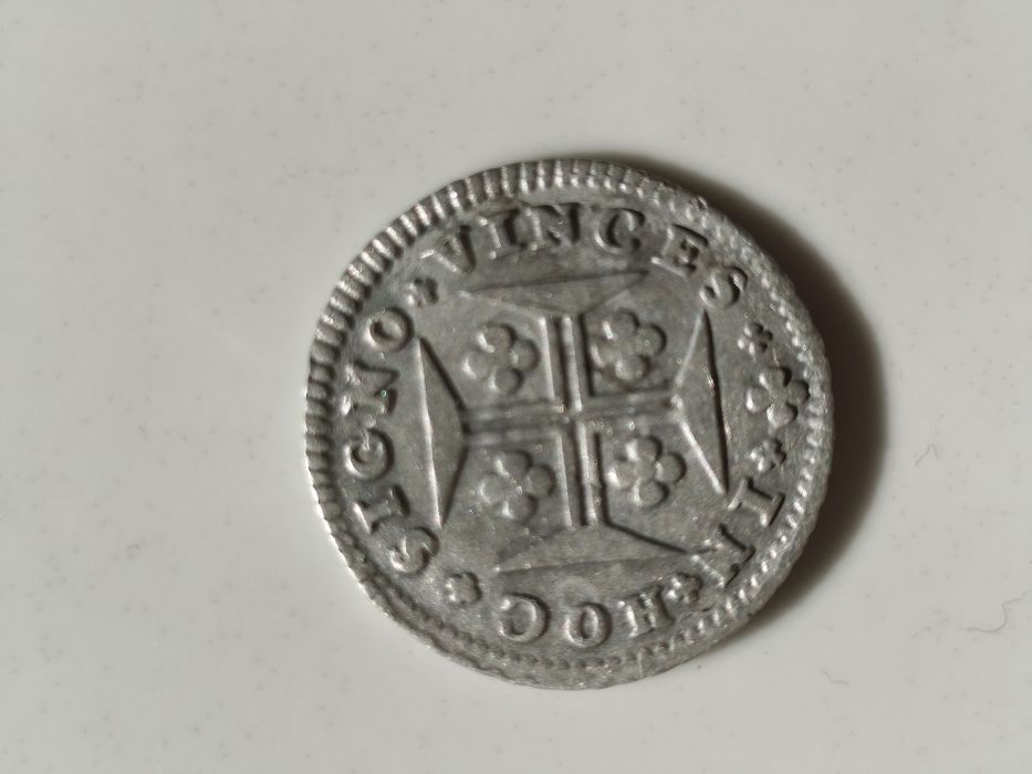 Moeda 6 vinténs 120 reis D João VI