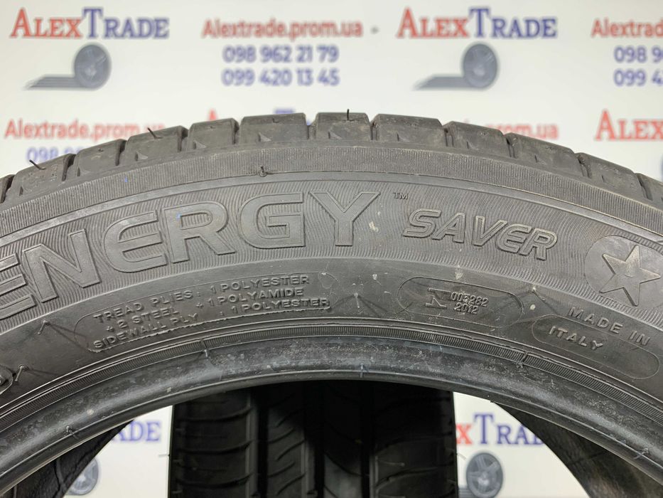 2 шт. 195/55 R16 Michelin Energy Saver літні шини, стан нових