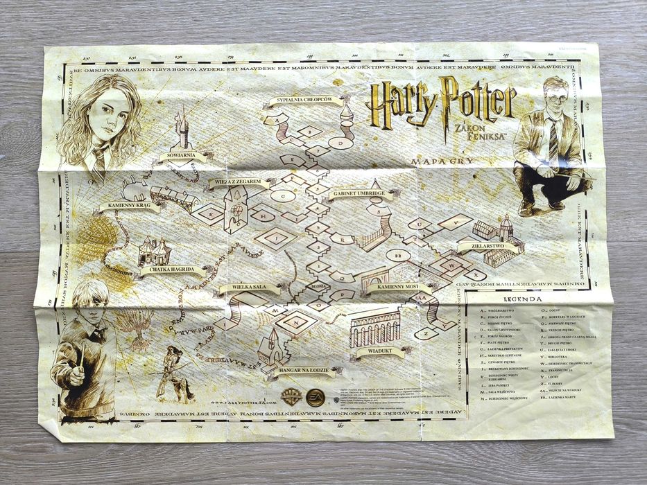 Harry Potter i Zakon Feniksa [PC] (POLSKA WERSJA) + MAPA/PLAKAT