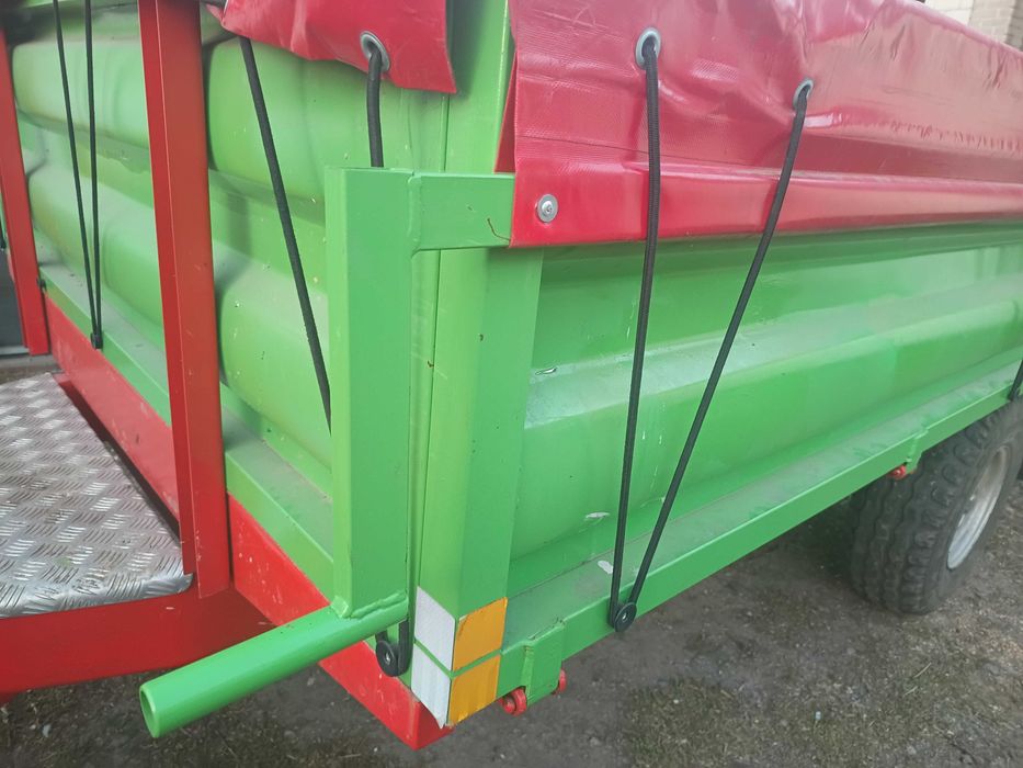Przyczepa jednoosiowa 3T wywrot na tył