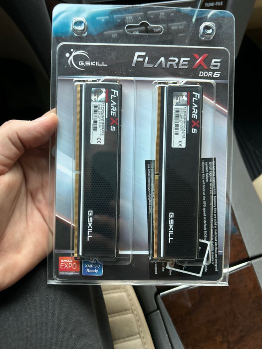 ОЗП G.Skill DDR5 32GB (2x16GB) 6000Mhz Flare X5
