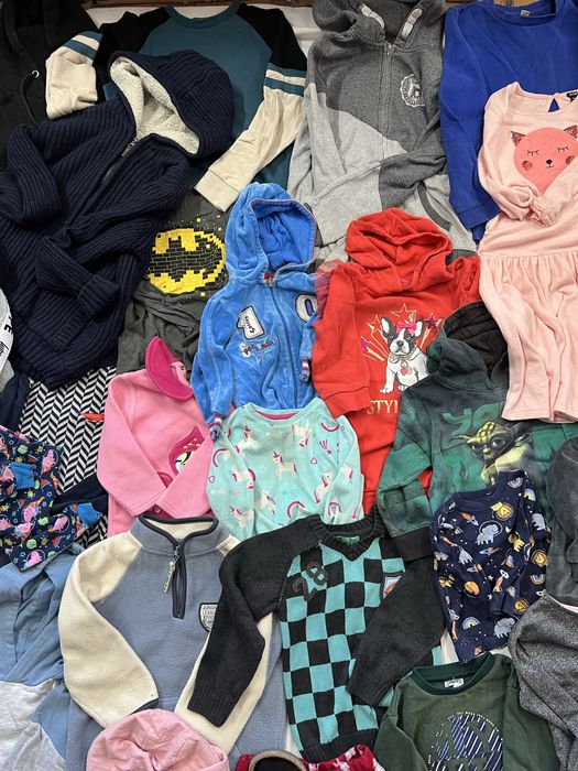 Секонд хенд оптом дитячий одяг зима демі Англія ціна за 1 кг