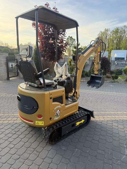 Minikoparka Ycw10 , skrętne  ramie