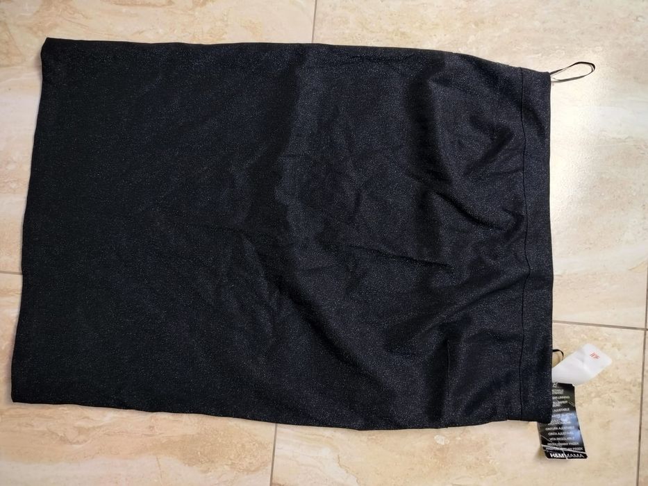 Błyszcząca spódnica ciążowa h&M mama 40