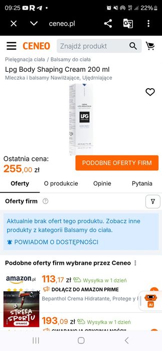 Krem LPG nawilżający