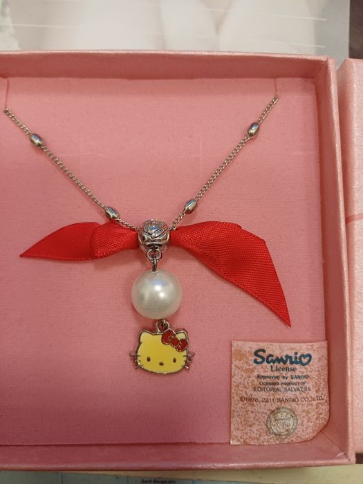 Fio prateado da Hello Kitty