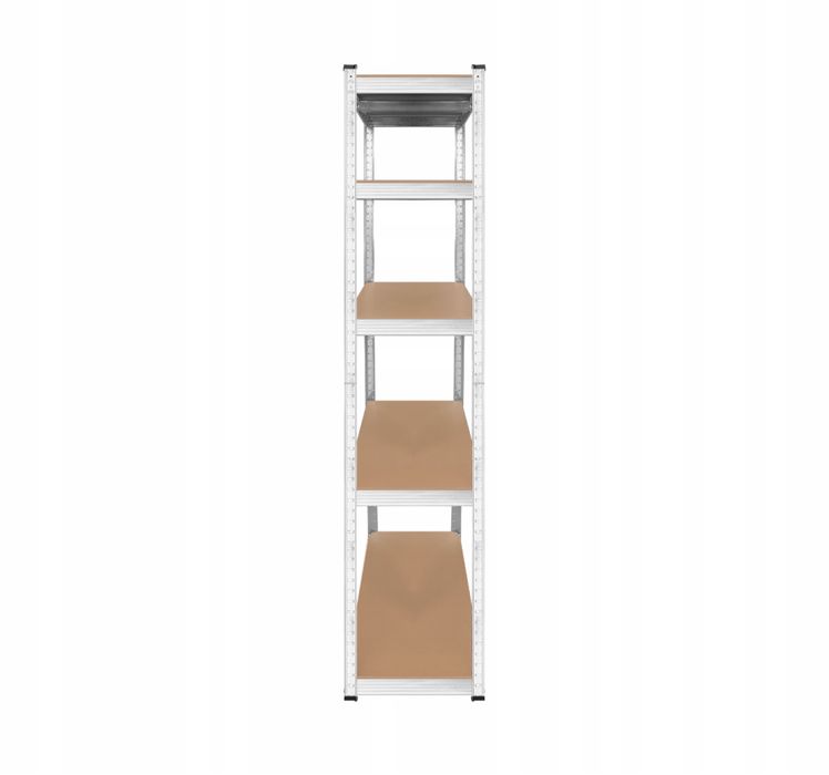 Стелаж металевий 2в1 5 полиць гаражний 180х90х40см 750кг Rebel Польща