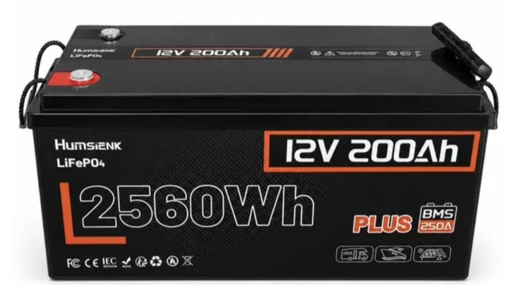 Акумулятор LiFePO4 12.8V 200Ah .