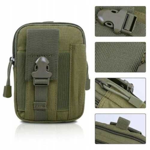 Zestaw Survivalowy Taktyczny Militarny Zestaw Saszetka + Pas