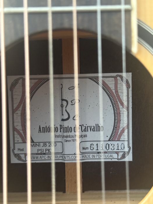 Guitarra eletro acustica APC com saco