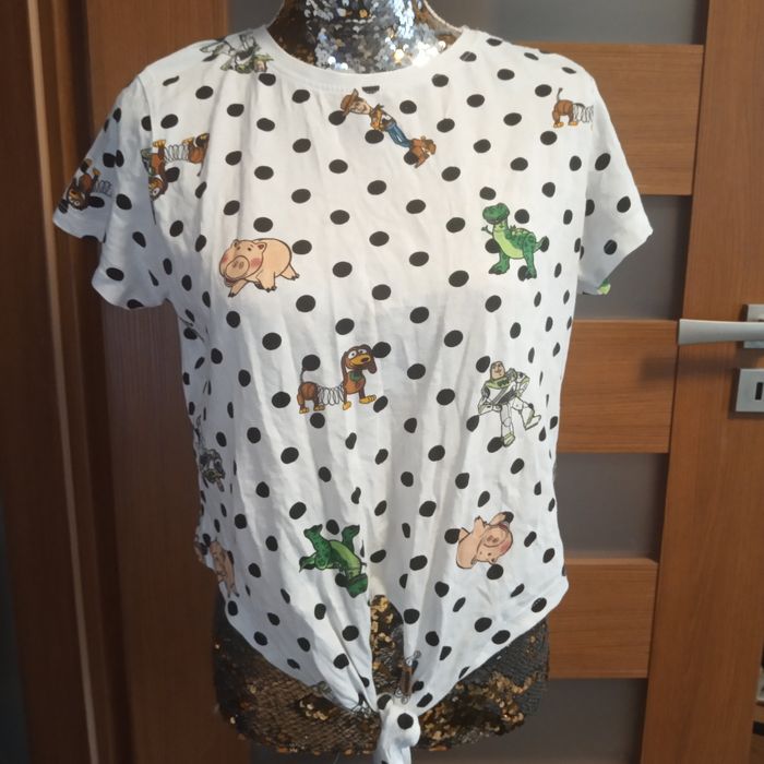 S bluzka w grochy Disney