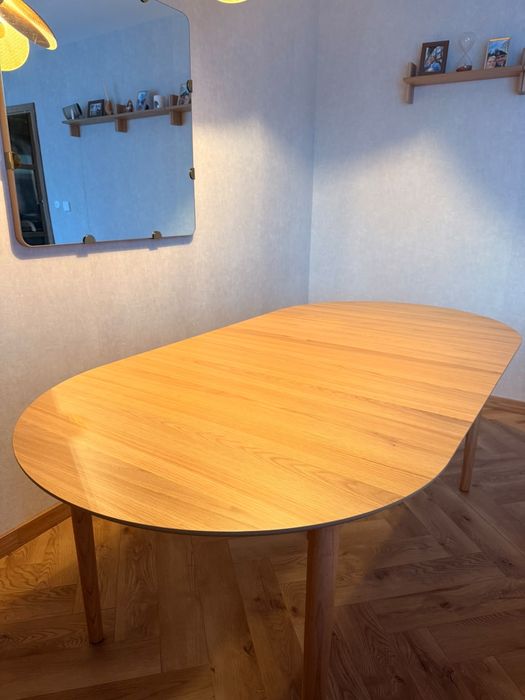 Stół do jadalni MARSTRAND 100x200/280 naturalny dąb