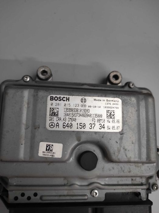 MERCEDES-BENZ B-Klasa, W245, Sterownik silnika, OE: A640.1503.734