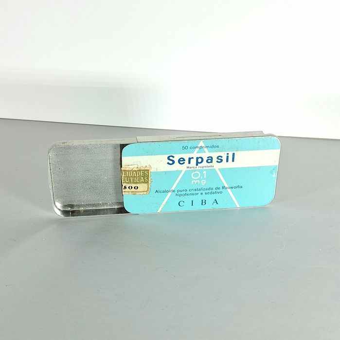 Lata antiga Serpasil