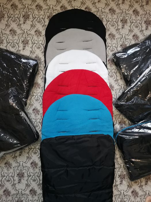 Конверт чехол на коляску на флисе муфта мешок футмуф накидка чохол