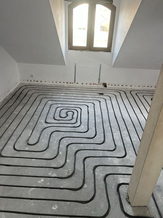 Frezowanie pod ogrzewanie podlogowe