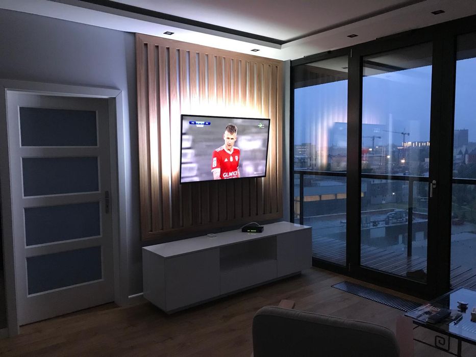 Apartament Nordic Haven z widokiem na rzekę
