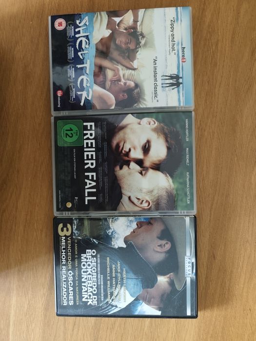 3 DVD histórias de amor lindas
