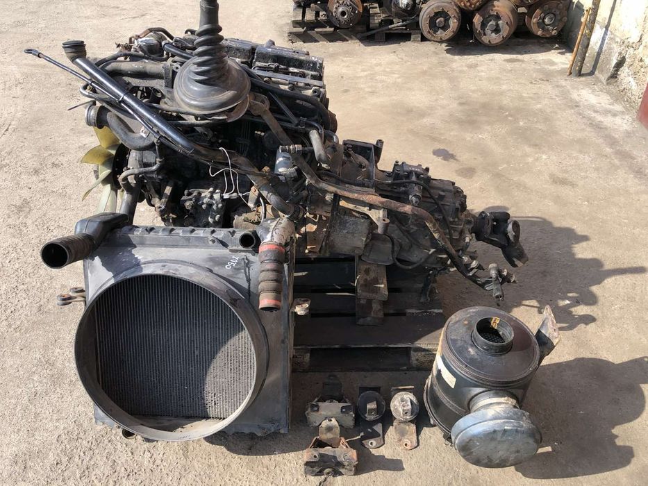 Двигун MAN D0824 4-ох циліндровий. 4.6л, 163кс. На ЗіЛ 130