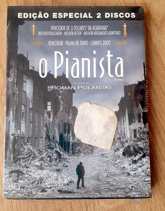 DVD O Pianista - edição especial com 2 discos - novo , selado.