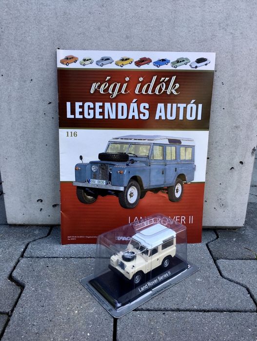 LAND ROVER II #116-auta PRL,model,autka,kolekcja,deagostini,plakat
