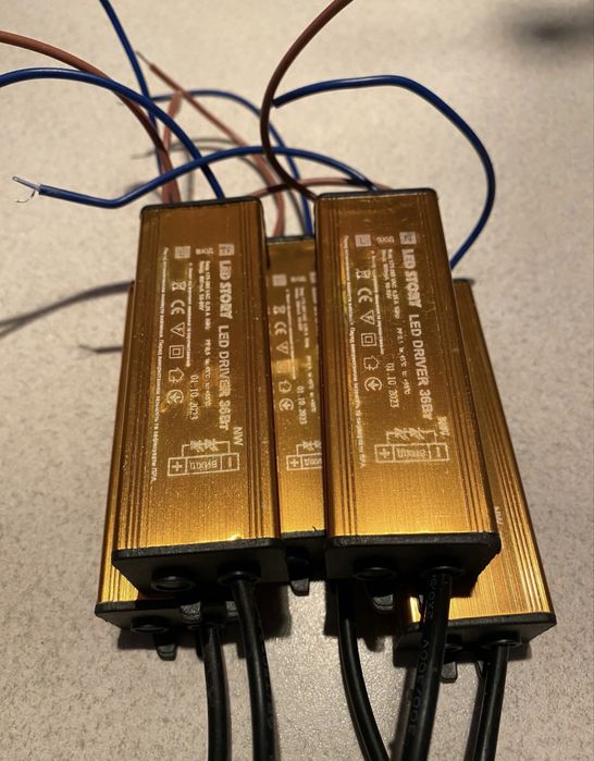 Драйвер для LED панелі 36Вт.40-45Вт. 600мА 50-60В нові