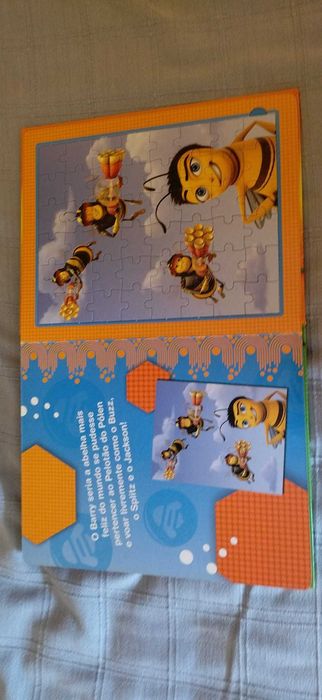 Livro Puzzle - Bee movie