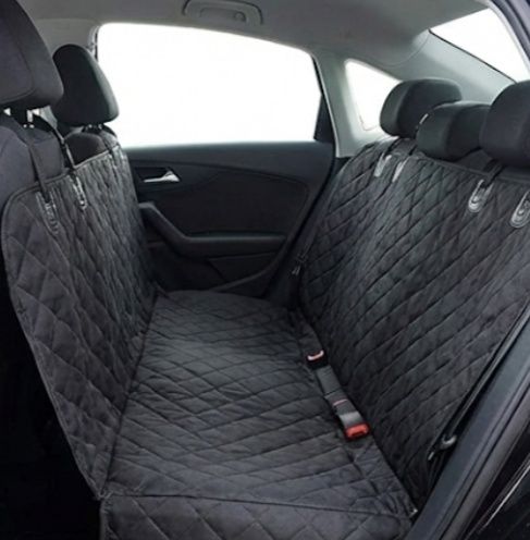 Ochronny pokrowiec samochodowy dla dużego psa – Mata na tylną kanapę