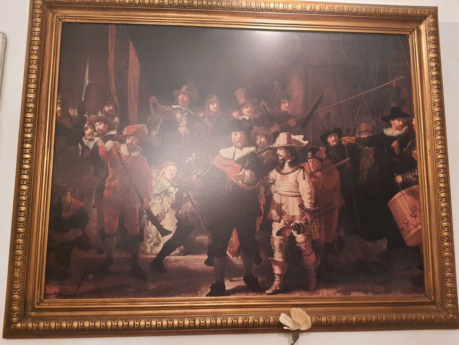 Quadro "A Ronda Noturna" Rembrandt