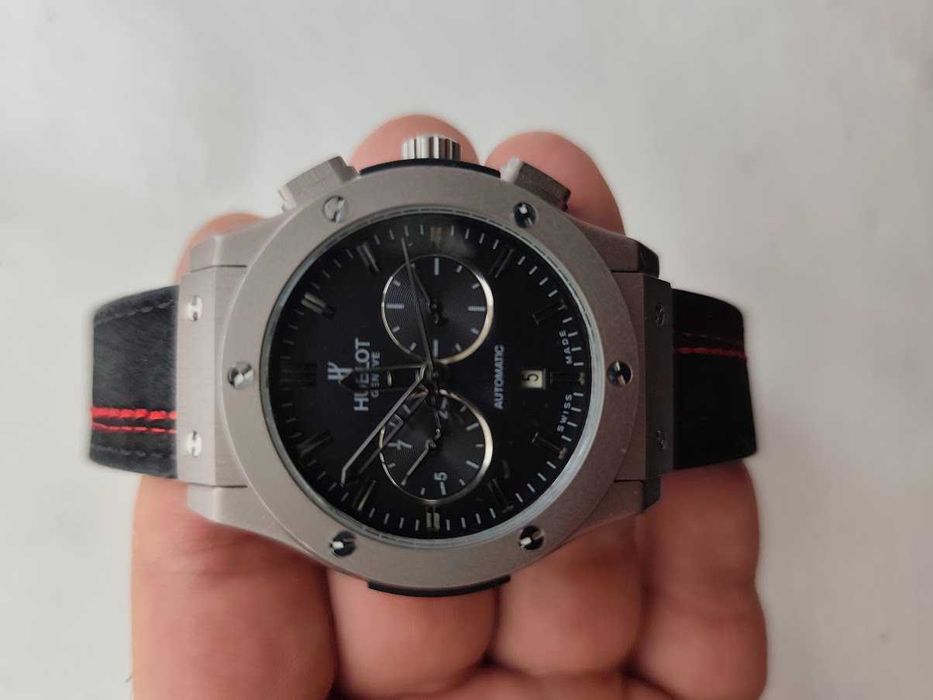 Годинник чоловічий Hublot. Мужские часы с автоподзаводом, механические