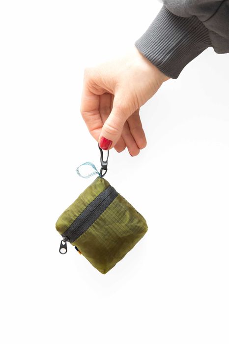 Stylowa eko torba - shopper "Monolite" oliva