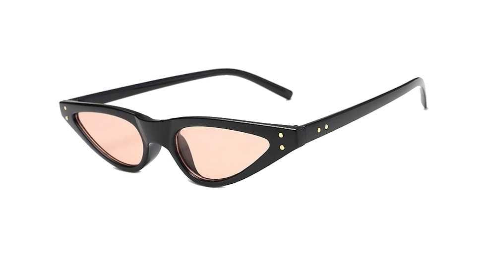 Okulary przeciwsłoneczne kocie cat eye szybkie steampunk punk - NOTCHY