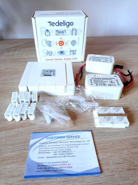 NOWY! Zestaw oświetlenia bezprzewodowego Tedeligo AC220, 2000W