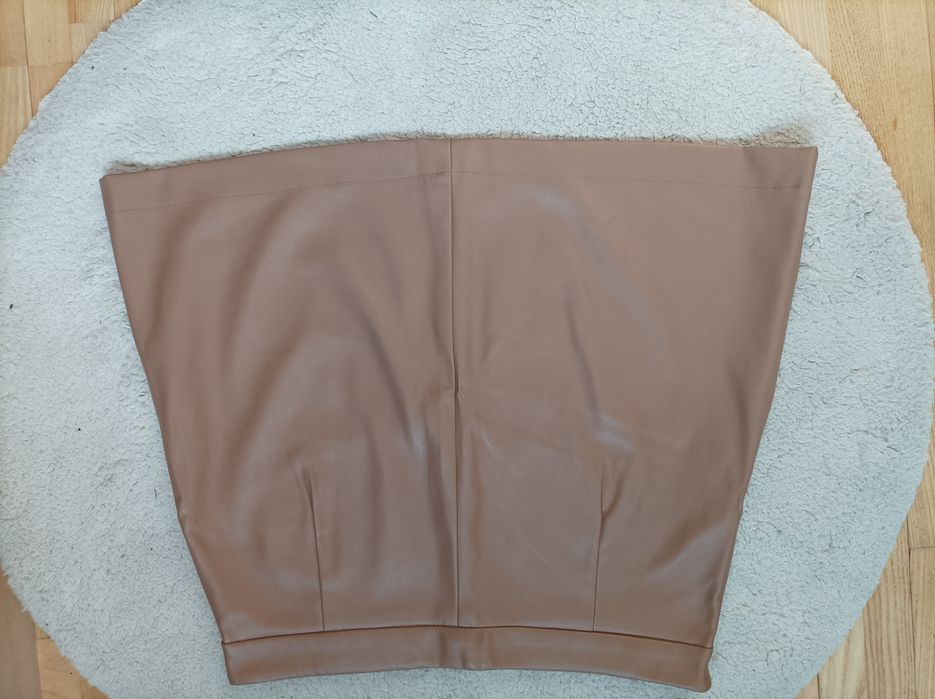 Beżowa spódniczka mini rozm. XL