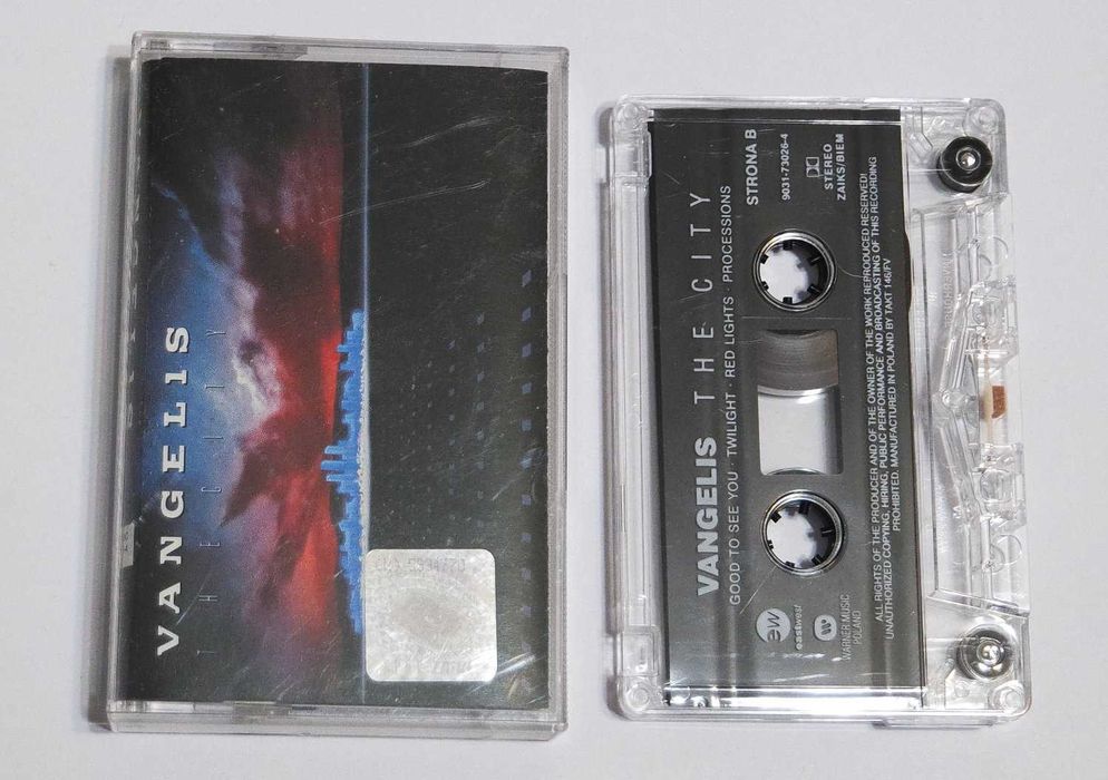 Kaseta Vangelis - The city