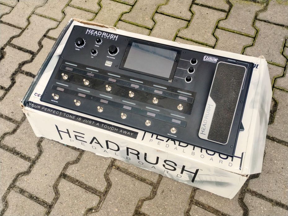 Headrush pedalboard multiefekt gitarowy procesor do gitary modeler