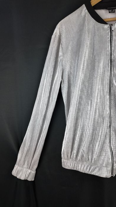 Srebrna kurtka Atmosphere 36 · elegancka · nowa