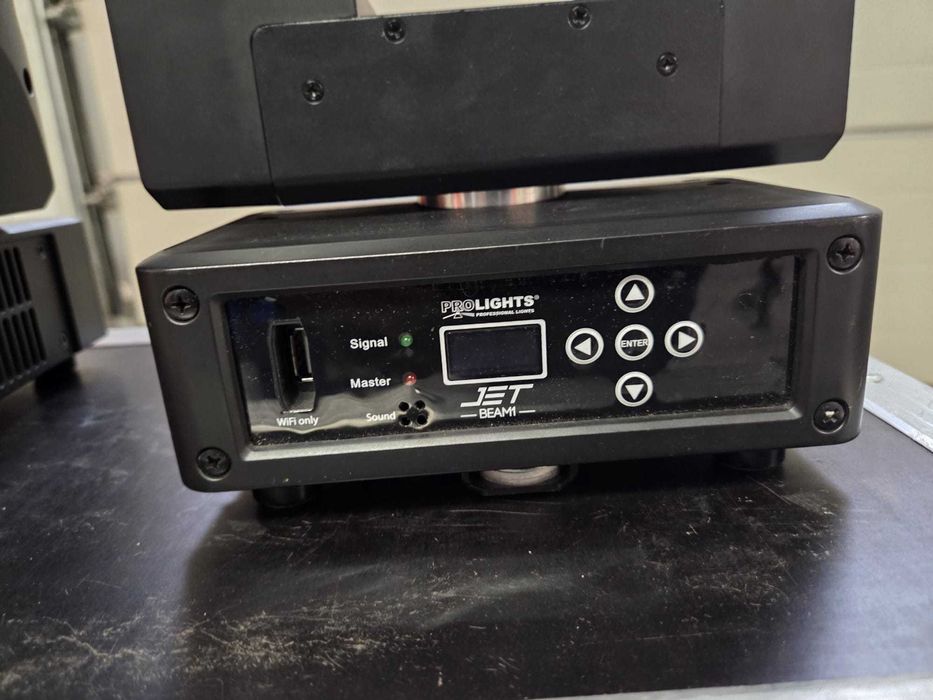 2 x Pro Lights Jet Beam 1 + case - rewelacyjne ruchome głowy