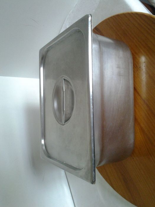 Lote Material Inox Hotelaria - Travessas, Cuba GN, Taças - NOVO