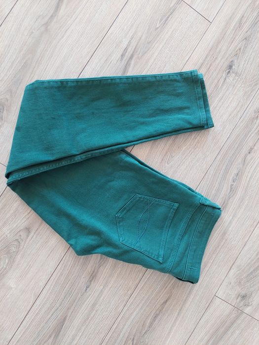 Spodnie damskie jeansowe L 40 42