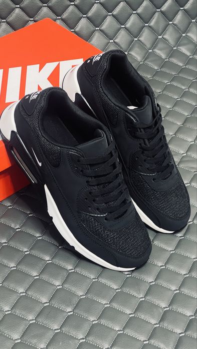 Мужские кроссовки Найк 90 Nike Air Max 90 premium nubuk