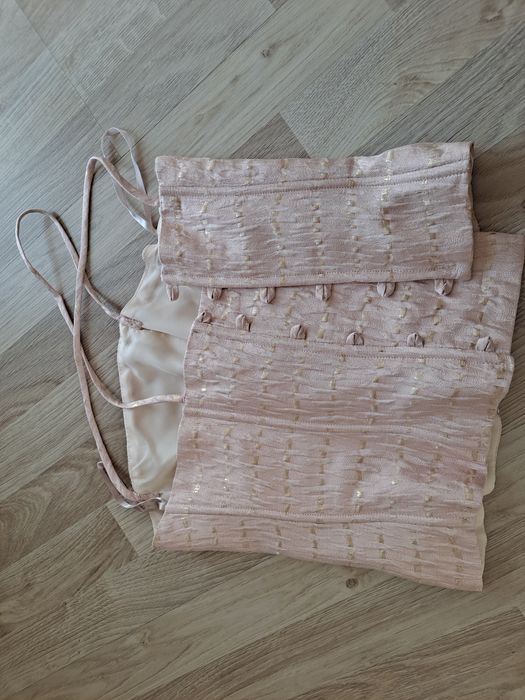 Komplet garnitur damski z gorsetem