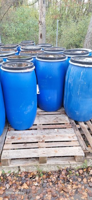 Plastikowe beczki - uzywane