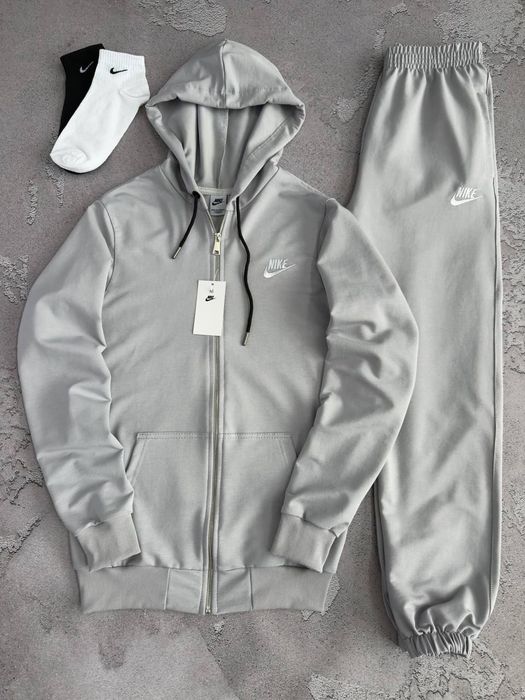 Спортивний костюм Nike. ЛЮКС якість. Зіпка Найк , Штани. ВИШИВКА