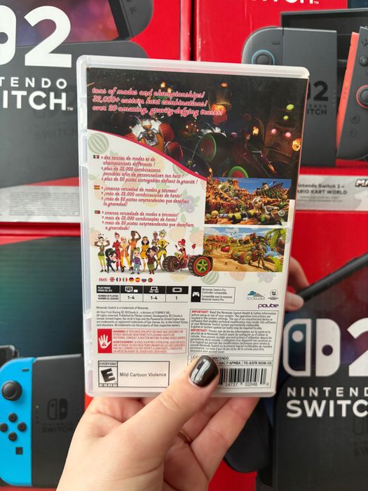 Гра All Fruit Raciing на nintendo,картридж з грою на нінтендо,ліцензія