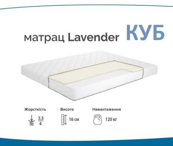 Матрац ДВОСПАЛЬНИЙ в магазині КУБ